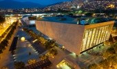 Casa de la Música Fuente flickr com Usuario Guia de Viajes Oficial de Medellín1